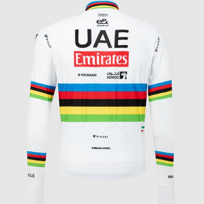 Bekleidung Herren Team UAE 2024 Pissei langarmtrikot-Weltmeister Bekleidung Herren Team UAE 2024 Pissei langarmtrikot-Weltmeister