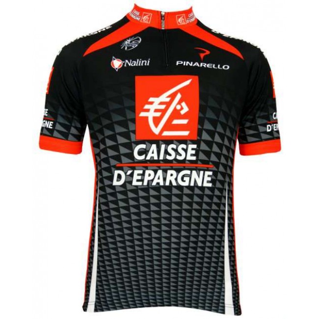 Caisse d'Epargne 2010 Radtrikot kurzarm kurzer RV