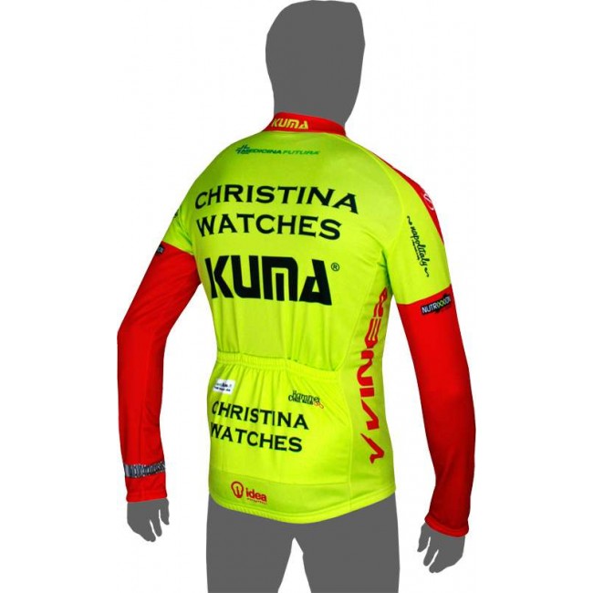 CHRISTINA WATCHES-KUMA 2014 Langarmtrikot CHRISTINA WATCHES-KUMA 2014 Langarmtrikot